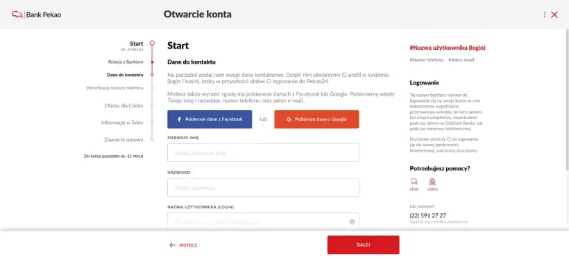 Pekao online: Załóż Konto Przekorzystne szybko i bez wychodzenia z domu.